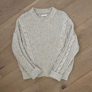Abercrombie Cable Knit Sweater